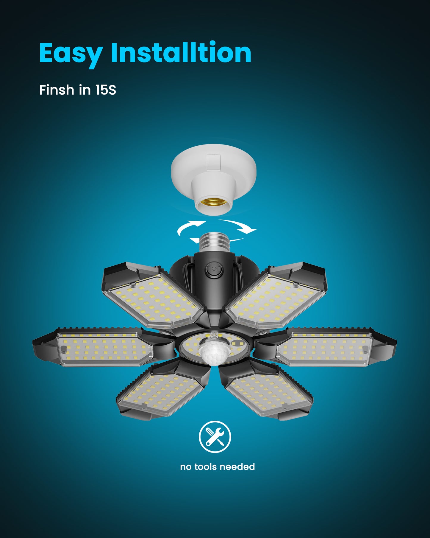 Kryoza Motion Sensor Garage Light